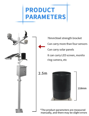 Professional weather station, rainfall station Rainfall monitoring station rainfall measurement