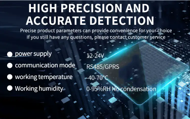 Professional weather station Louver weather sensor highly integrated, weather monitoring parameters are optional