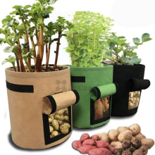 Felt Potato planting pots/bags with many colors