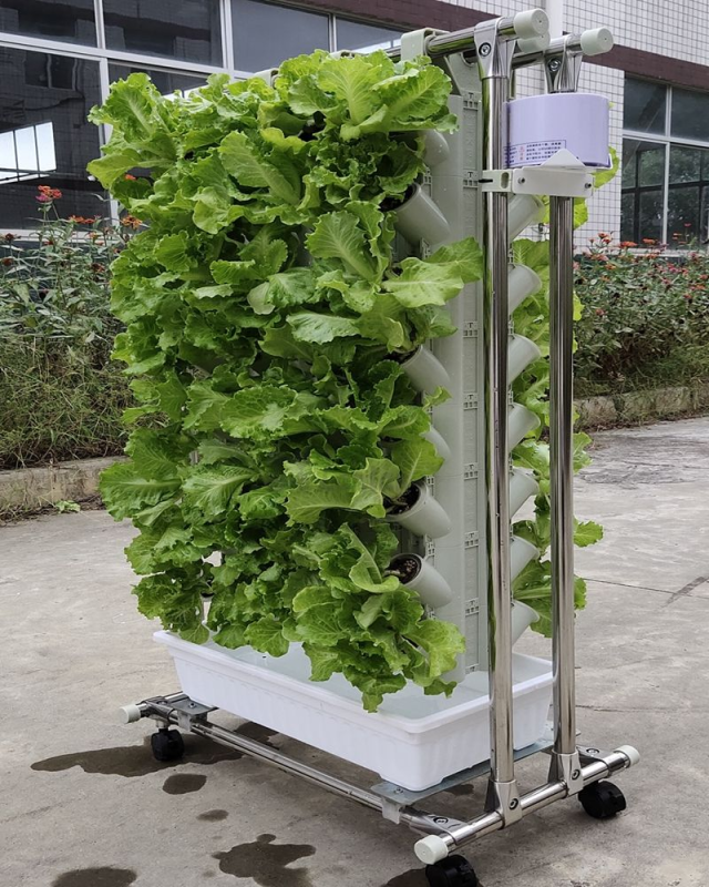 Indoor WIFI Control Hydroponic Grow Towers Smart Vertical Planter for Vegetables