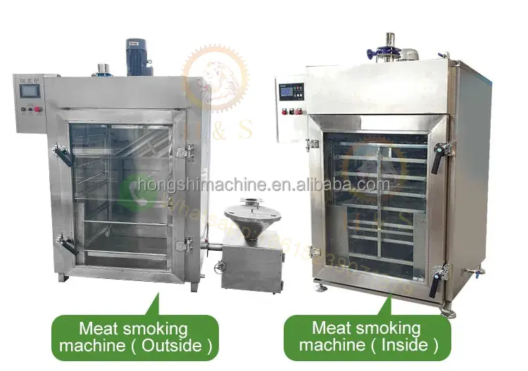 commercial professional small sausage Fish Chicken Catfish food smokehouse oven 5
