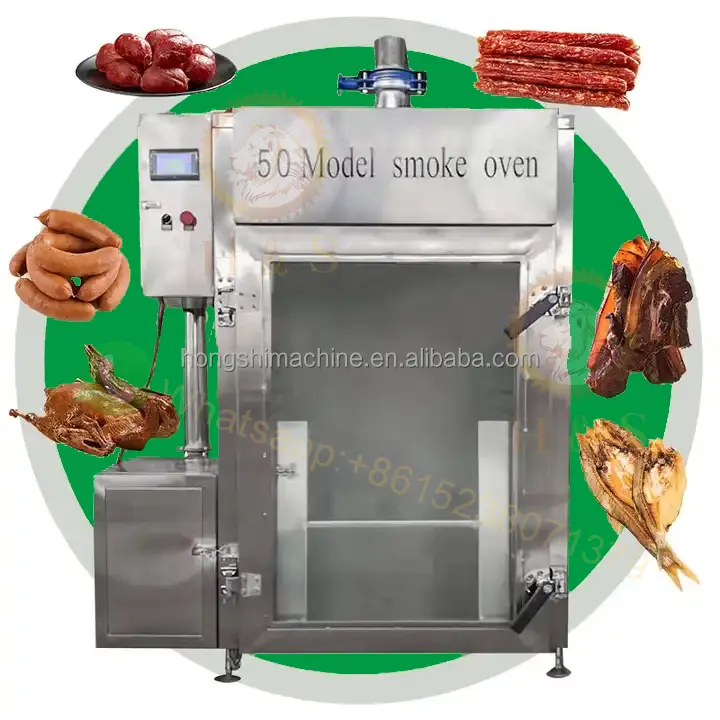 commercial professional small sausage Fish Chicken Catfish food smokehouse oven 6