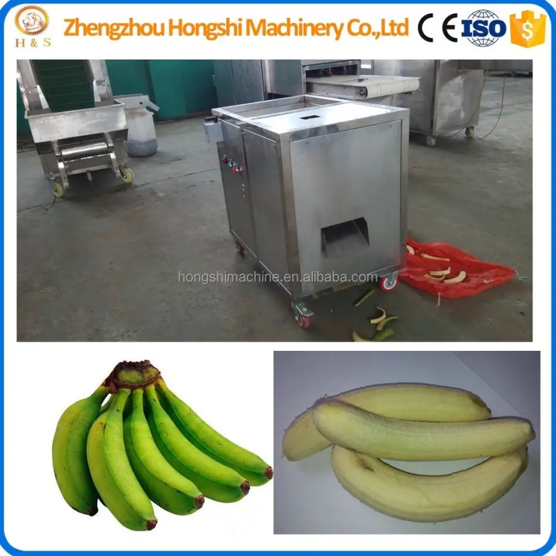 Stainless Steel Commercial Green Banana Peeling Machine 1