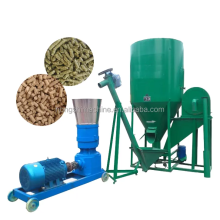 Animal poultry cattle chicken fish feed pellet making machine floating for livestock feed