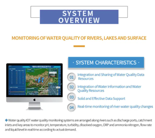 Water quality monitoring station Water quality parameters online real-time monitoring 9