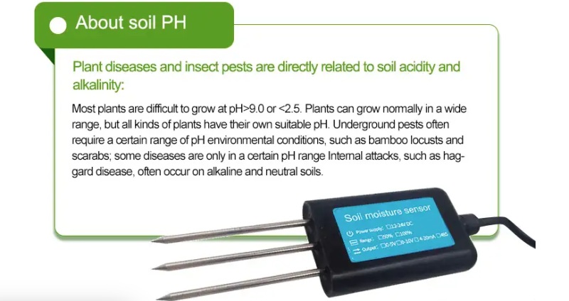 Economic Version Soil PH EC NPK EC Temperature and Moisture Monitoring Sensor with Handheld Platform