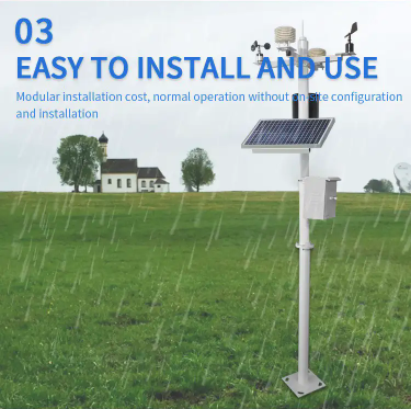 Professional weather station, rainfall station Rainfall monitoring station rainfall measurement