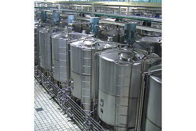 Round High Speed Emulsification Tank