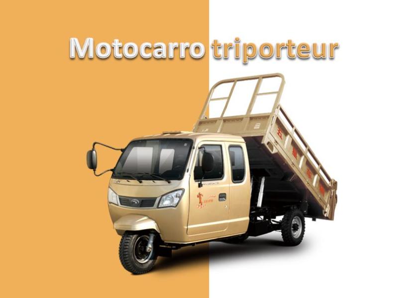 Motocarro triporteur carguero-Weichai lovol 800CC