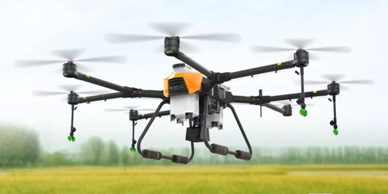 8 roter 22L drone sprayer