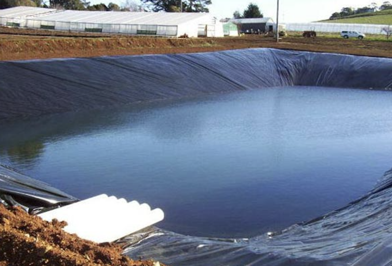 1.0mm thickness Black HDPE Smooth geomembrane for Storage reservoirs, Artificial lakes, Golf course ponds, Canals Ditches, Dams, Swimming pools 